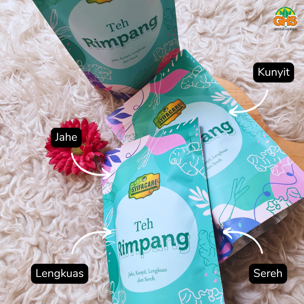 

BISA COD Paket 3 Bungkus Teh Rimpang Syifacare Teh Celup Rempah 100% Bahan Alami Teh Diet Minuman Pelangsing