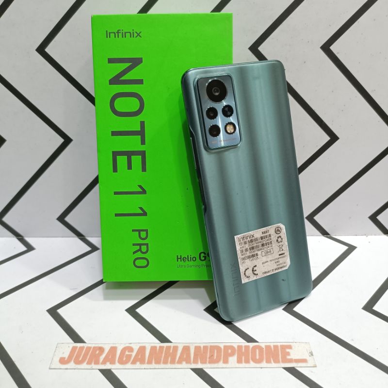 Infinix Note 11 Pro 8/128GB Hp Second Bekas - Langsung Cek Deskripsi