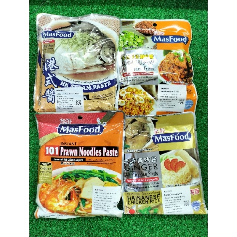 

Masfood Paste Pasta Bumbu Siap Pakai Impor Malaysia