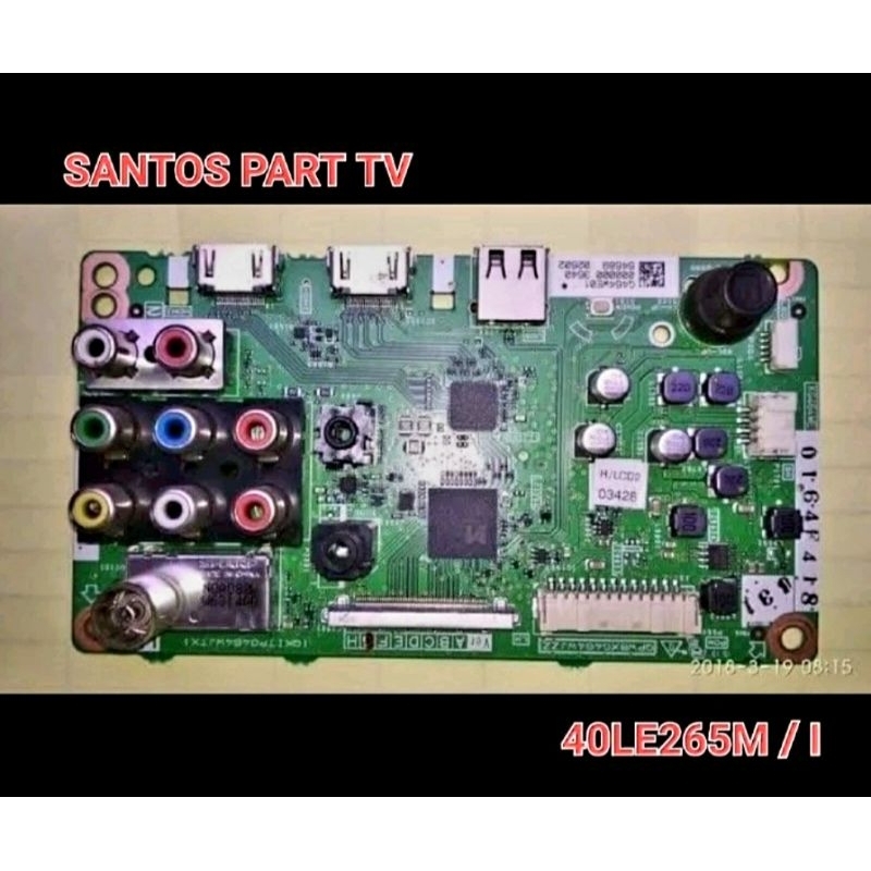 MB-MAINBOARD TV SHARP LC-40LE265I / 40LE265M