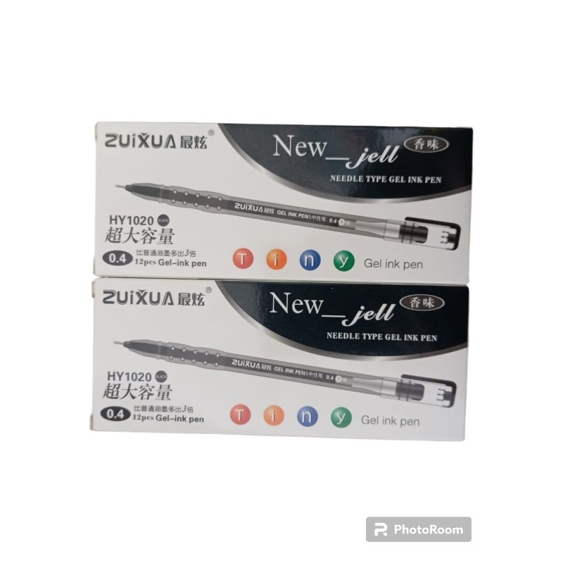 

Bolpoin new gel Zuixua hitam / pack 12 pcs
