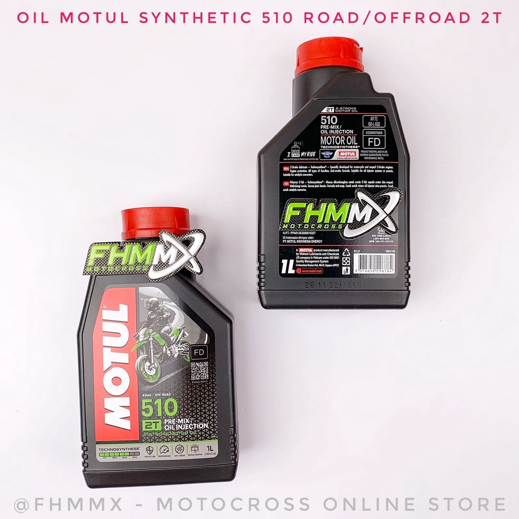 Oli Motul 510 / 5100 / Scooter Expert / Scooter Matic / 800 Off Road 2T Oli Samping Easter Core ORIG