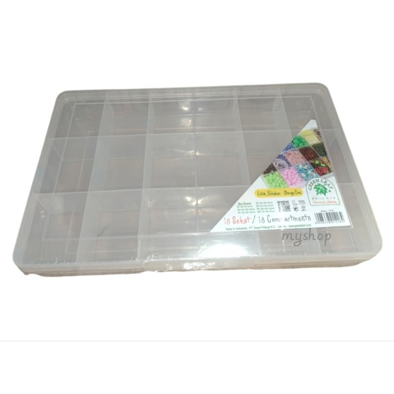 Kotak Perkakas Reiko Green Leaf 1418