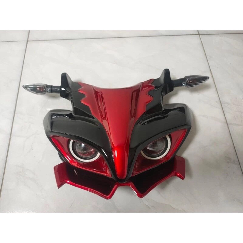 Headlamp model MT15 universal motor Vixion Xabre Byson Fz150 CB CBR