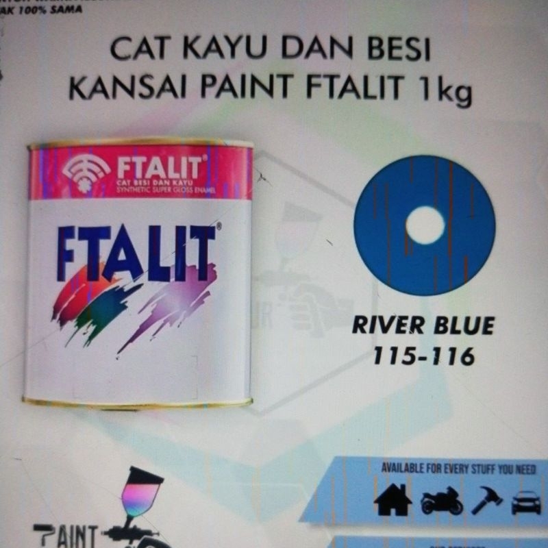 Ftalit 116 River Blue 1 kg