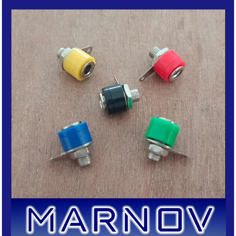 Banana Female 4mm Socket Jack Plug Konektor Terminal Connector Post