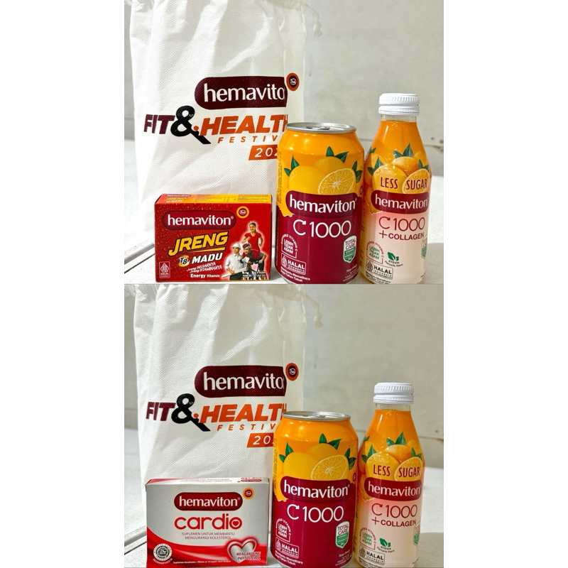 

Paket Hemaviton (3item + tas) Random