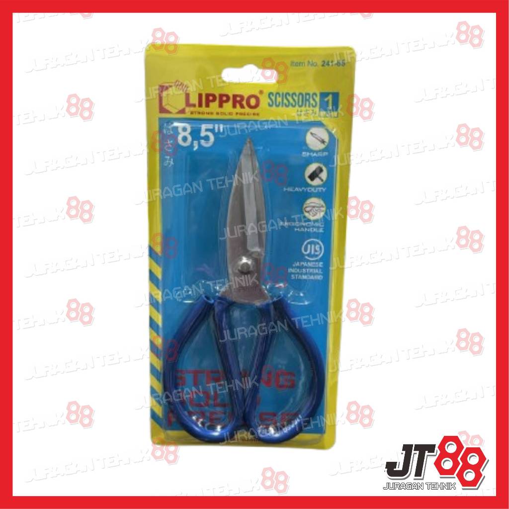 

LIPPRO 241-85 GUNTING MULTI 8.5" BODY BESAR MULTIPURPOSE SCISSORS GUNTING KODOK
