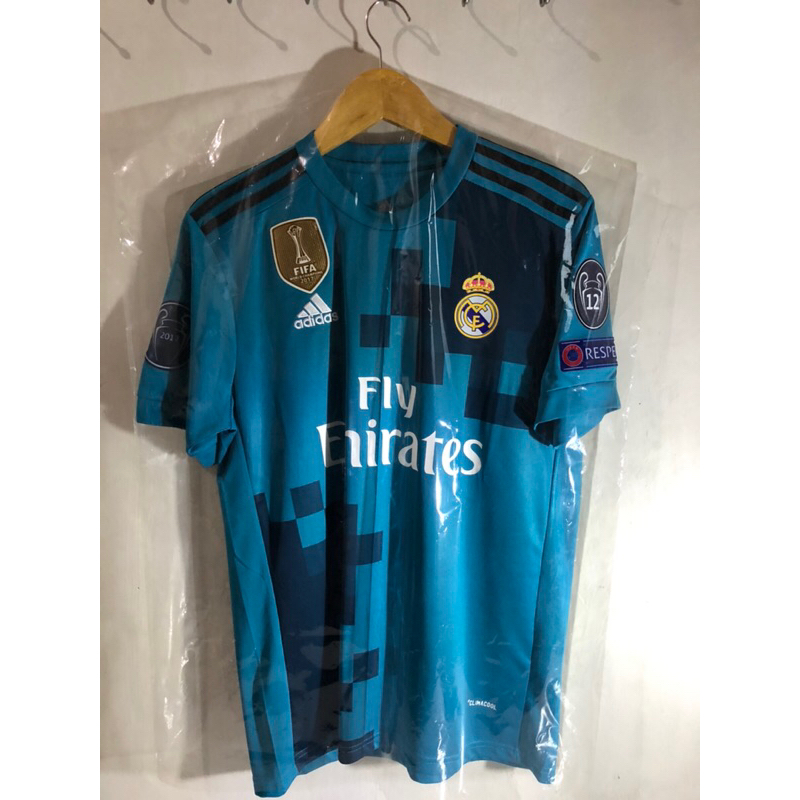 JERSEY REAL MADRID AWAY 2017/18 FULL PATCH