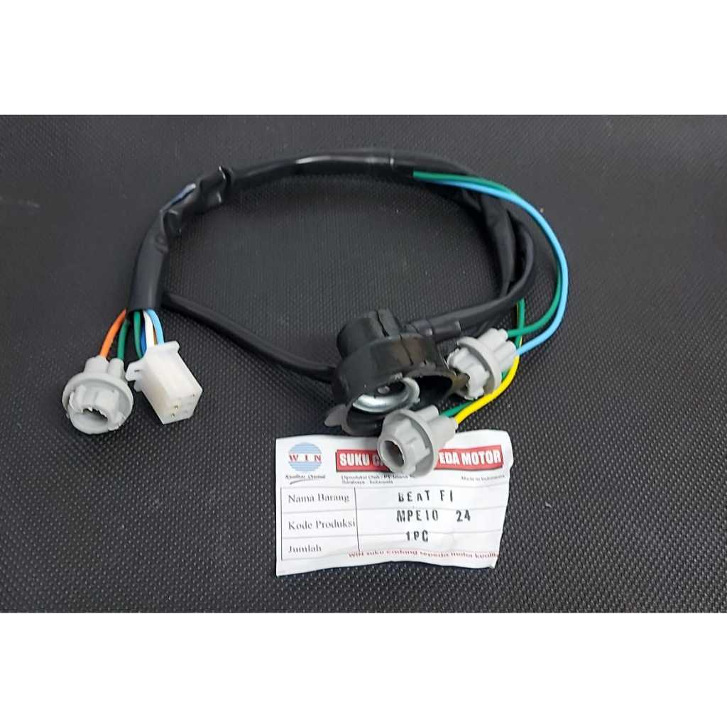 FITTING LAMPU , SOKET LAMPU , FITTING SOKET LAMPU DEPAN BEAT-FI WIN