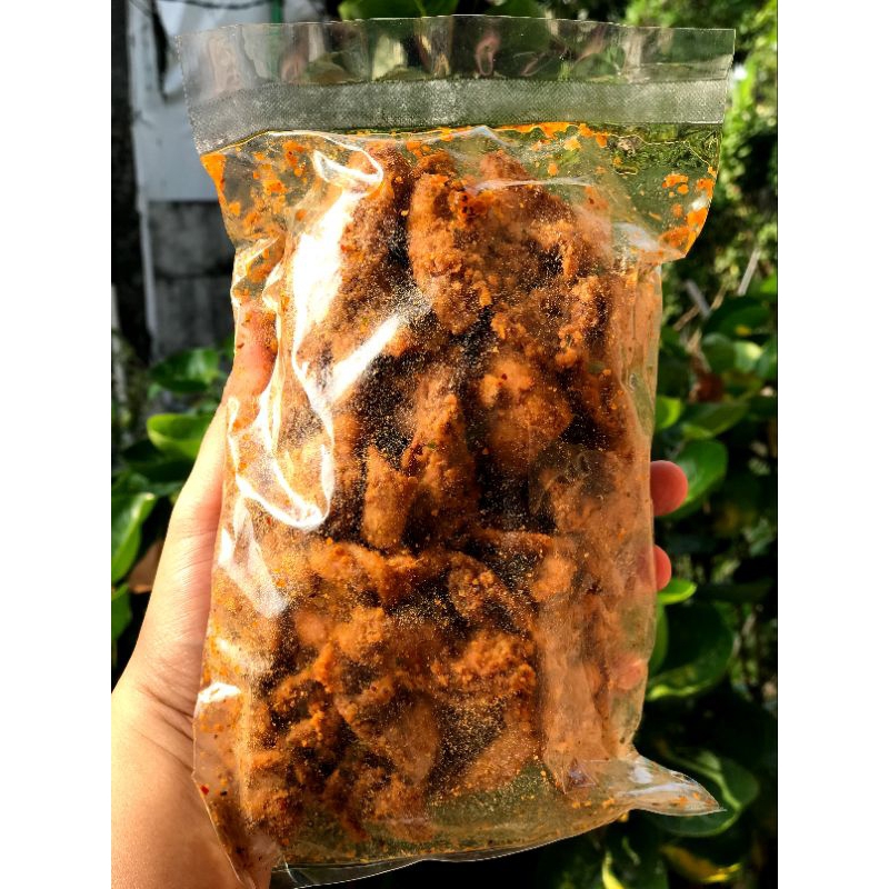 

Kulit Ayam Krispi Pedas Daun Jeruk 250 Gram