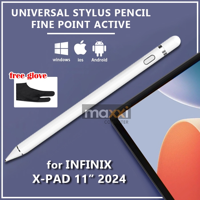 Infinix X Pad XPad 11" Tab Tablet 11 Inch 2024 Wifi Active Universal Stylus Pen Pencil Pensil Stilus