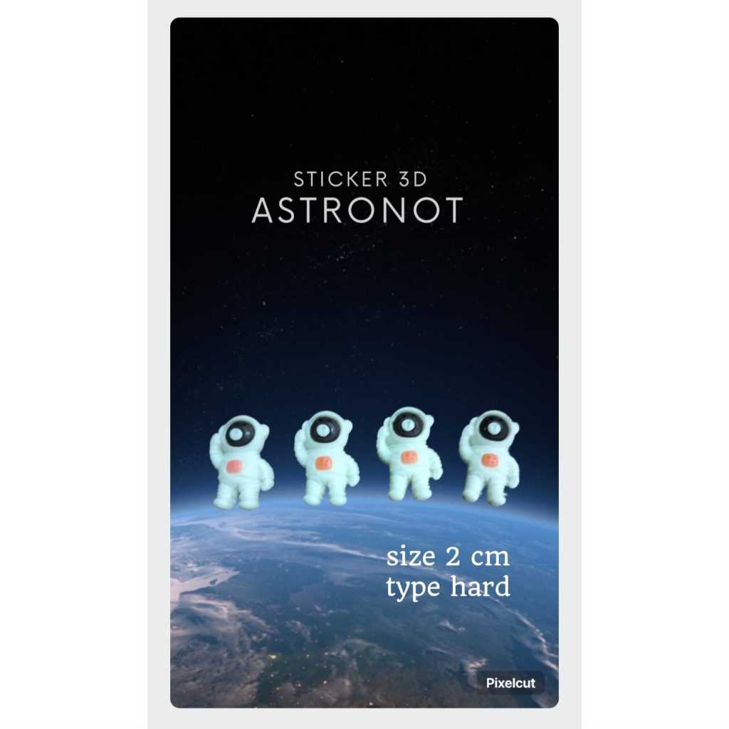 

(BUY 5 FREE 1) 1 PCS STICKER 3D KARAKTER ASTRONOT