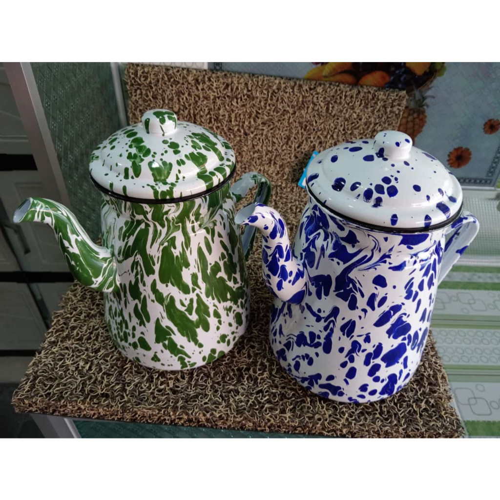 TEKO BLIRIK JUMBO RNAMEL/TEKO BLIRIK BIRU/TEKO BLIRIK HIJAU