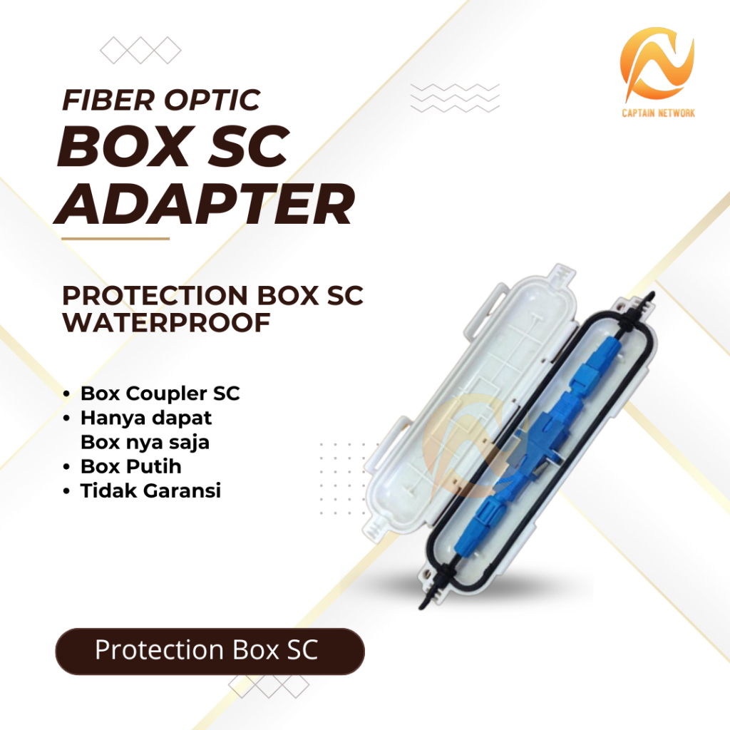 Fiber Optic Protection BOX SC Adapter | Waterproof Protective Box