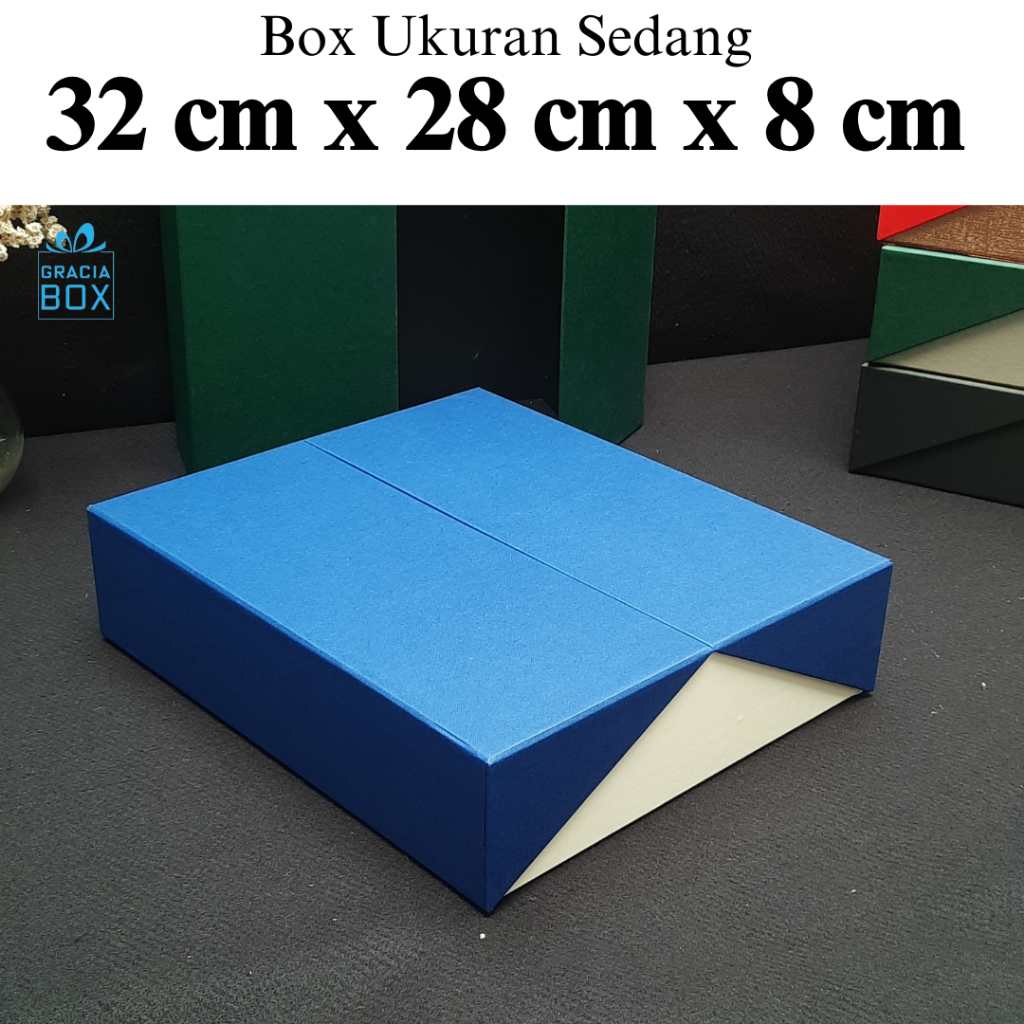 

HARDBOX - BOX CORPORATE GIFT - ukuran 32 cm x 28 cm x 8 cm
