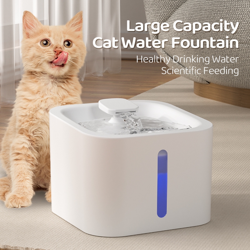 Tempat Minum Hewan Pet Water Dispenser Fountain Pompa air dispenser air Filter dispenser air