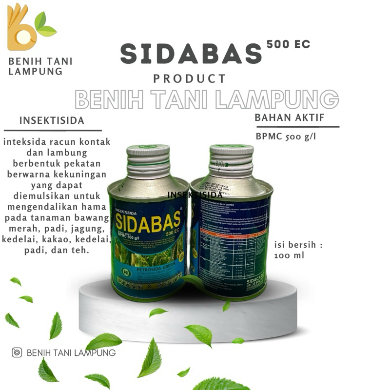 SIDABAS 500EC 100ML INSEKTISIDA