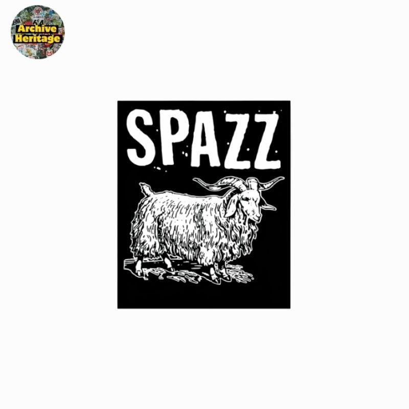 

sticker band Spazz goat hardcore punk stiker