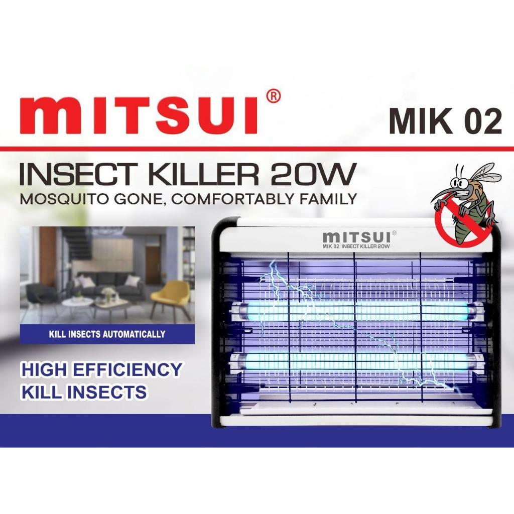 INSECT KILLER MITSUI 20 WATT PERANGKAP NYAMUK SERANGGA MITSUI MI LAMPU NYAMUK PEMBASMI HAMA SERANGGA