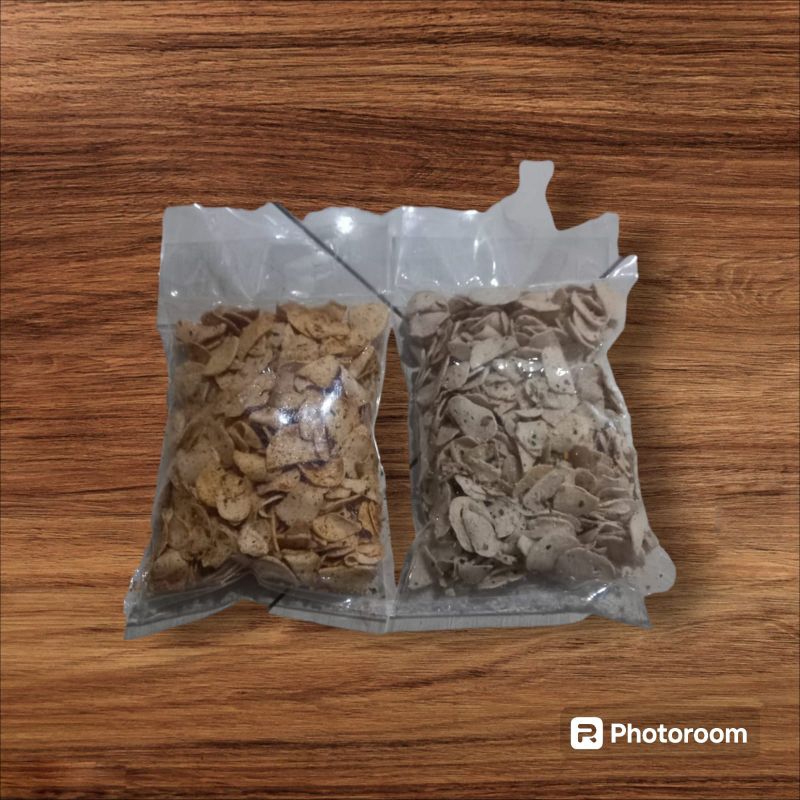 

Basreng cikur daun jeruk 500grm pedas gurih