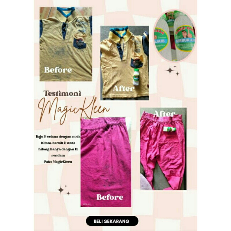 

pembersih noda dan jamur.magic clean.pembersih kerak