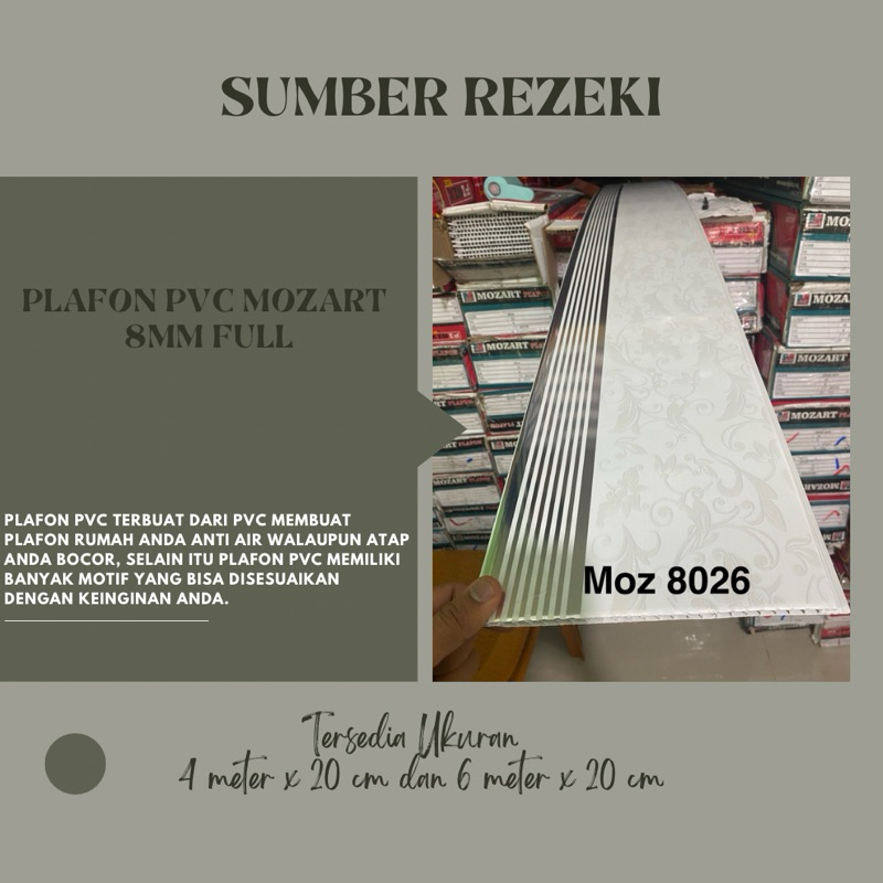 PLAFON PVC MOZART ALL MOTIF