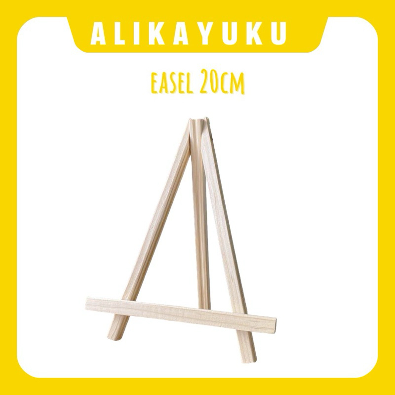 

Easel Stand Lukis Figora dan Walpaper 20cm Estetik Siap Pakai