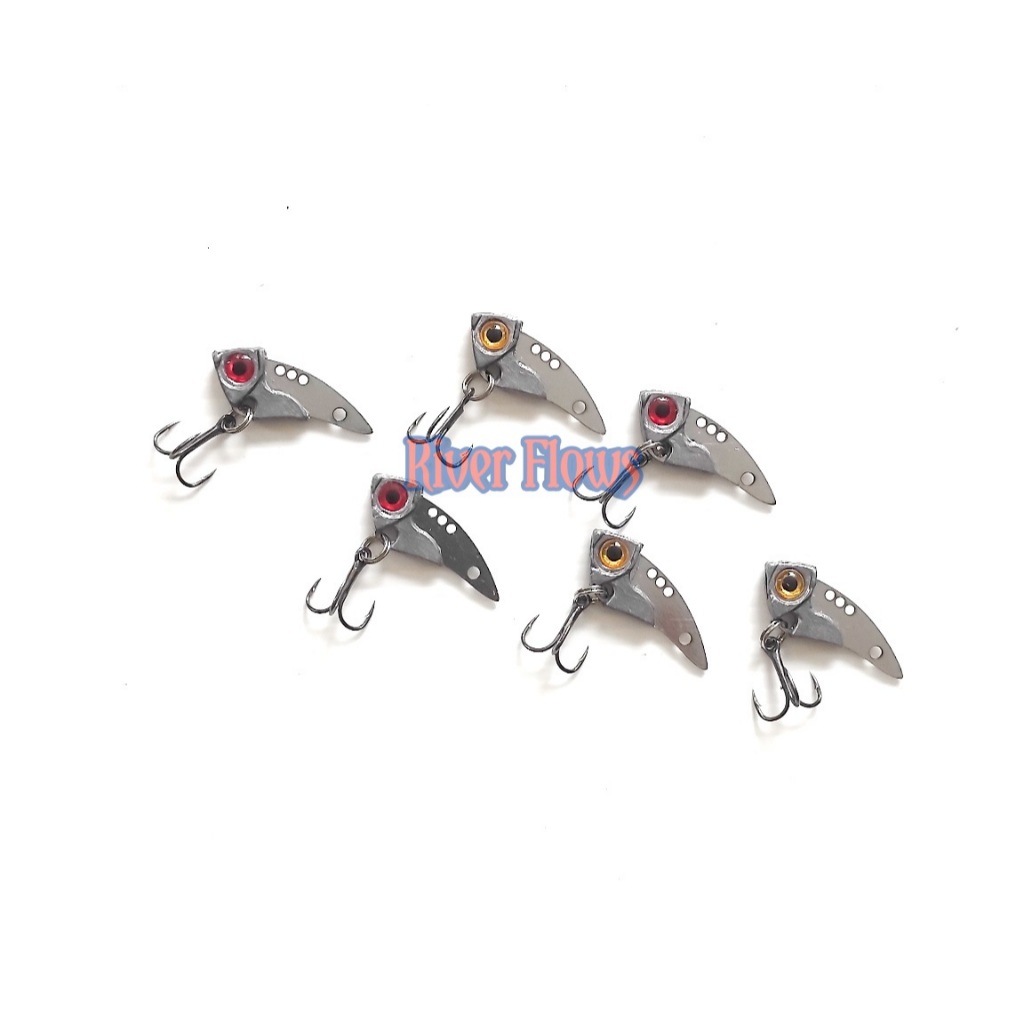 Umpan HALF SOLID lure vibra sirip hiu umpan casting gabus HS