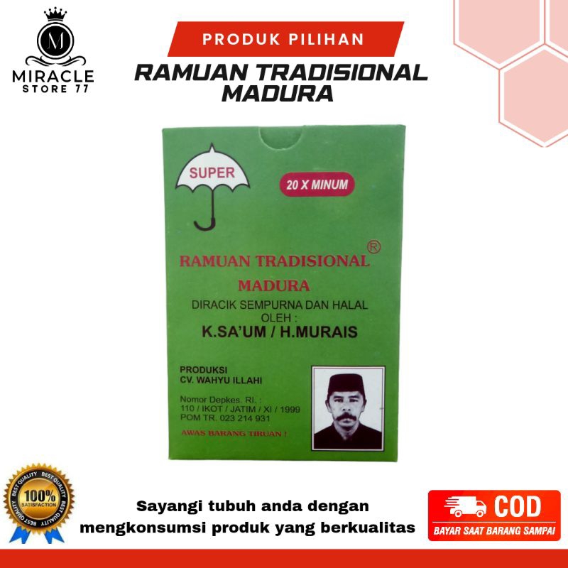 Jamu Herbal Ramuan Madura Tradisional Asli Original Wahyu Ilahi/illahi Rasa Kopi