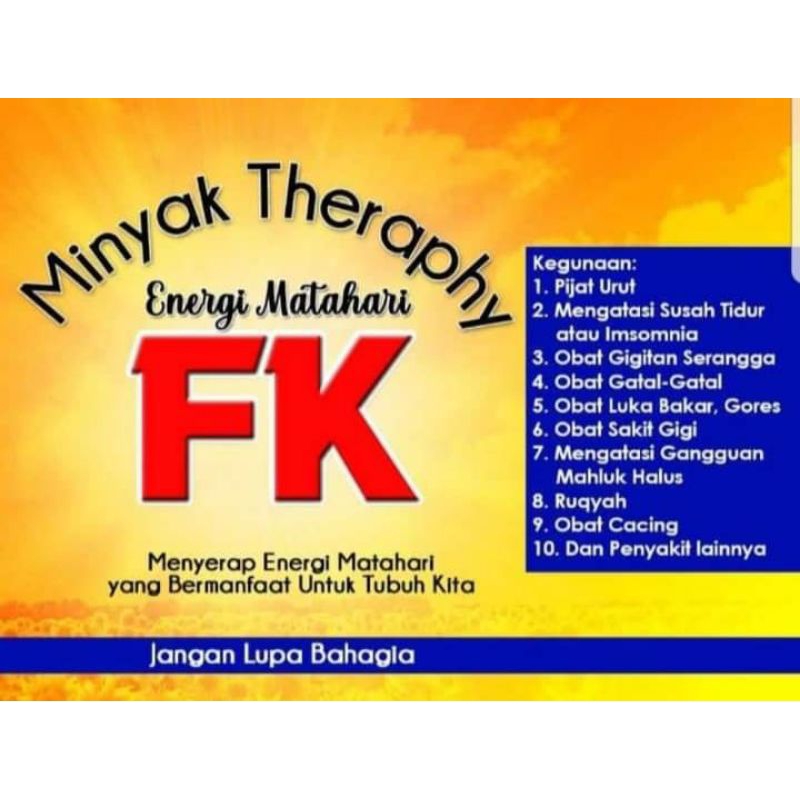 

Minyak Matahari FK 30 ml