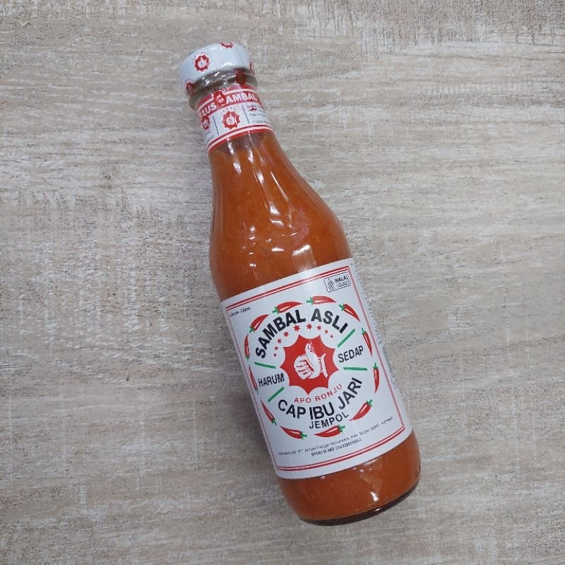 

Sambal Cap Jempol 320ml (botol kaca)