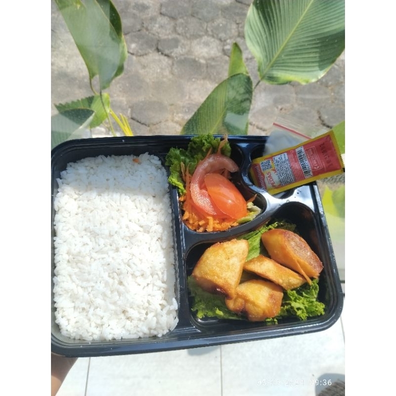 Nasi bento / paket nasi / paket bento ala hokben / nasi bekel bekal bandung