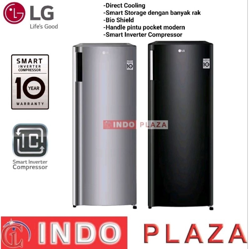 FREEZER LG INVERTER 6 RAK GN-INV304