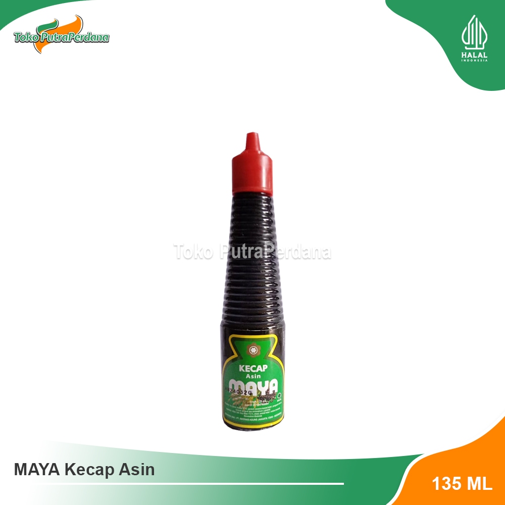 

MAYA Kecap Asin 135ml (Botol)