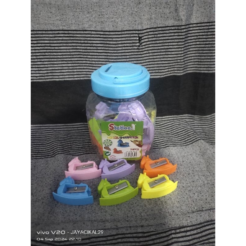 

Serutan pensil Toples mix (isi 24 pcs)