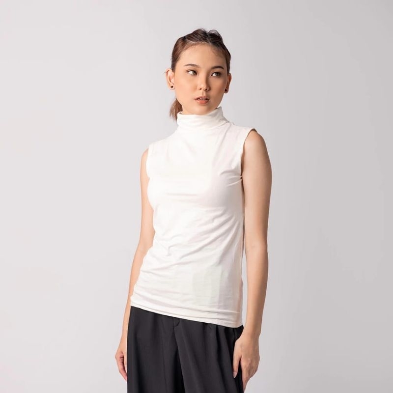 Manset lengan buntung polos premium|Manset baju Uniqlo polos premium|Manset baju tanpa lengan premiu