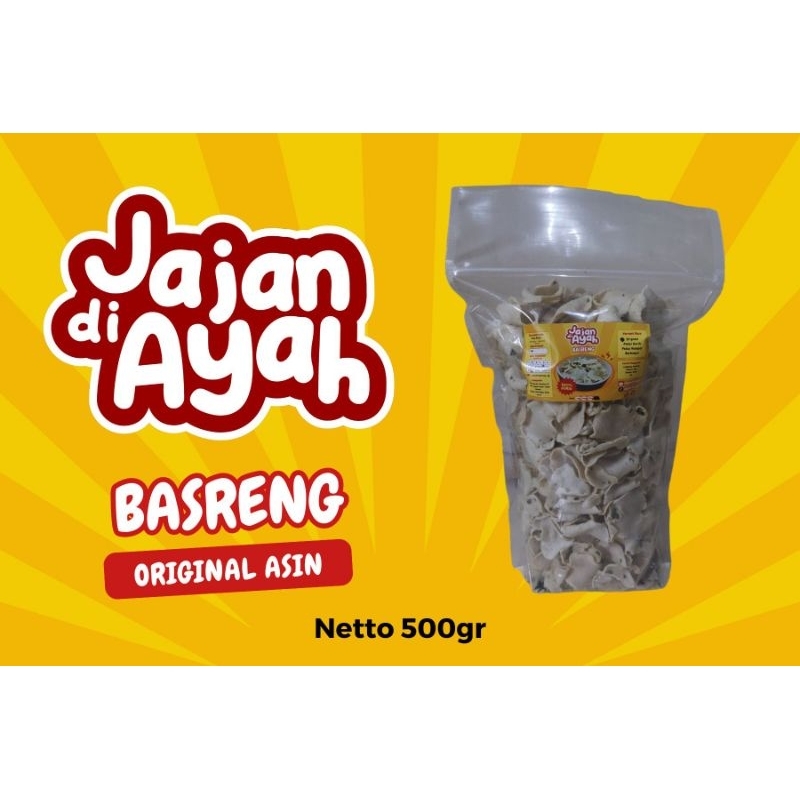 

Jumbo 1/2Kg Basreng Original Daun Jeruk