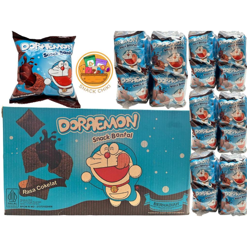 

CIKI DORAEMON SNACK BANTAL COKLAT CIKI BERHADIAH ISI 10 BUNGKUS