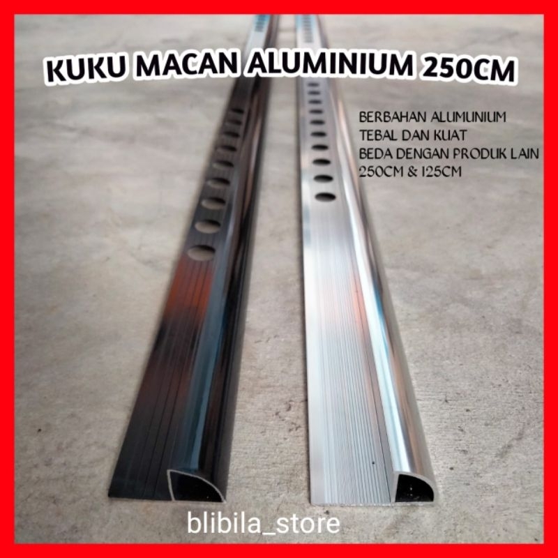 kuku macan / kuku macan stainless aluminium/ tile trim / bonbon / kuku macan granit / kuku macan ker