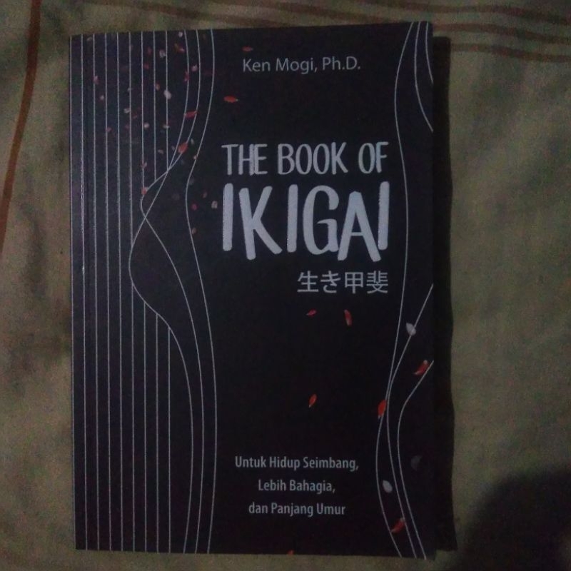 [PRELOVED] The Book of Ikigai by Ken Mogi, Ph.D