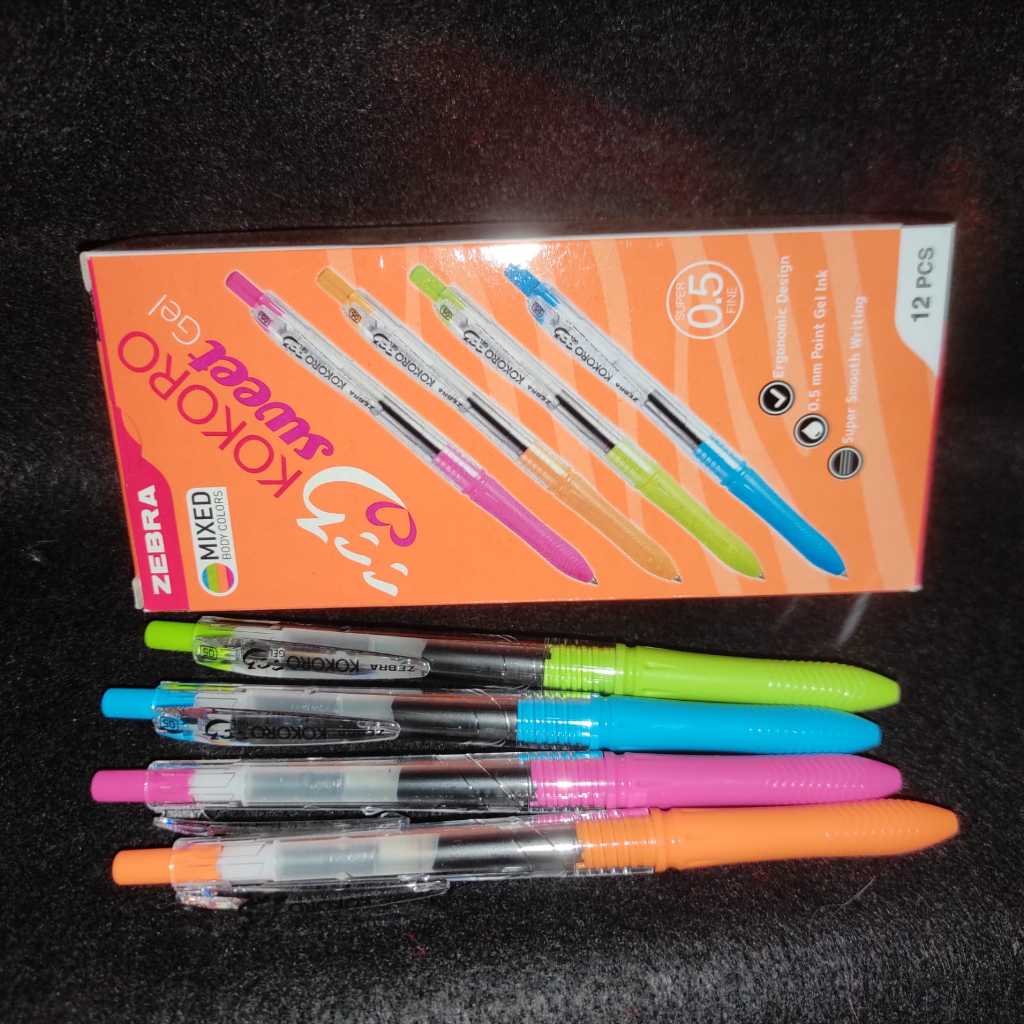 

Zebra Kokoro Sweet Gel 0.5mm Super Fine