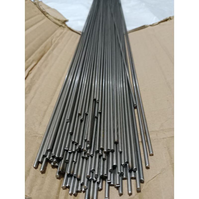 as stainless 4mm panjang 1meter