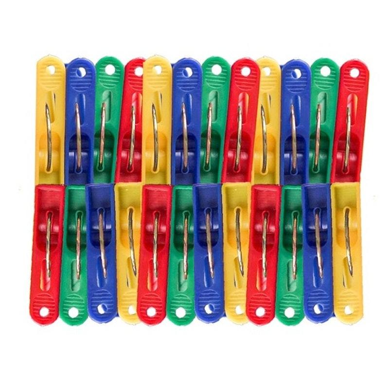 1PC PLASTIC clothes pin JEPITAN BAJU/ NOTA/ KERTAS/ FOTO/ SNACK - GANTUNGAN CELANA JEPIT BUAYA AN - 