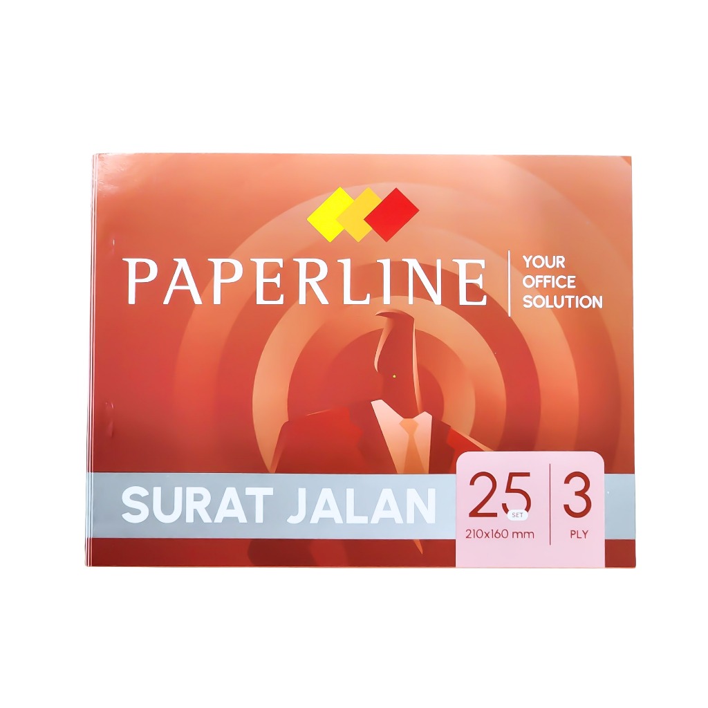 

Buku Surat Jalan Paperline 3ply / 3 Rangkap (210mmx160mm)