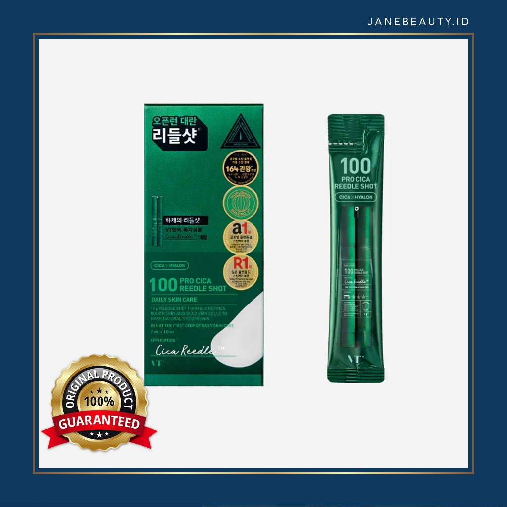 JANE BEAUTY - [VT COSMETICS] Pro Cica Reedle Shot 100