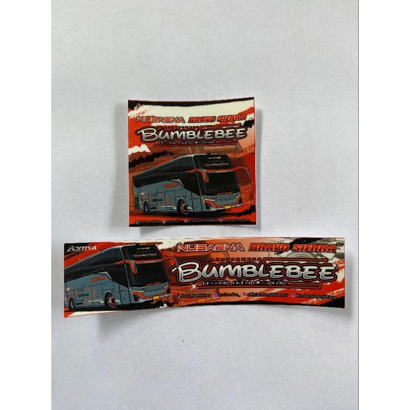 

stiker paket Bumblebee baru 2 pcs ori