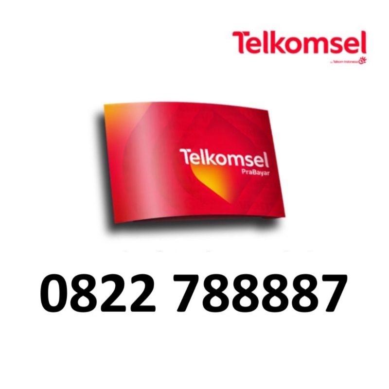Nomor Cantik Telkomsel Simpati 10 Digit 0822 788887