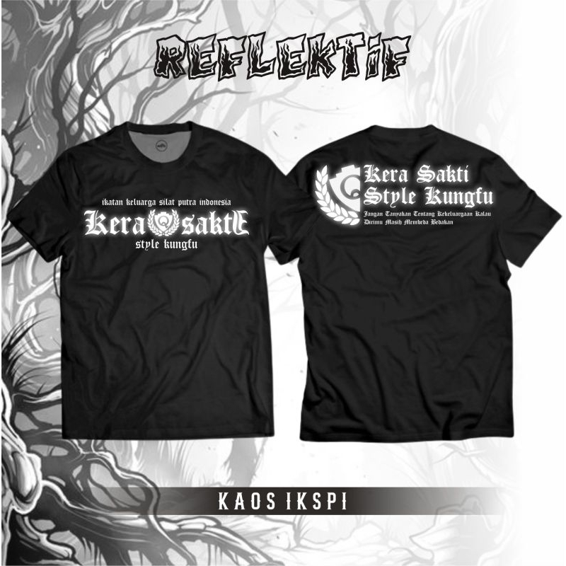 Kaos Sablon Reflektif IKSPI Kera Sakti Style Kungfu Motif Terbaru By Ikspi Merch