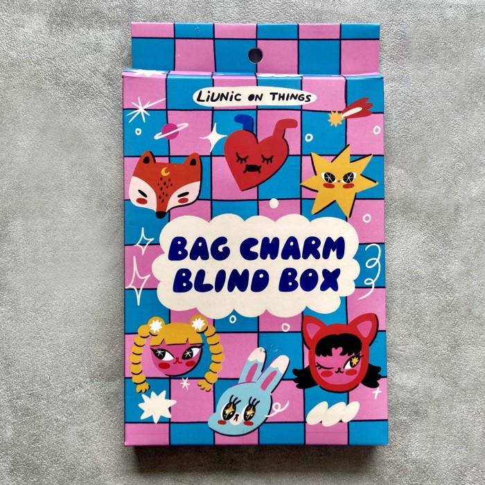 

YEN Liunic On Things Blind Box Bag Charm Desain Unik Karet